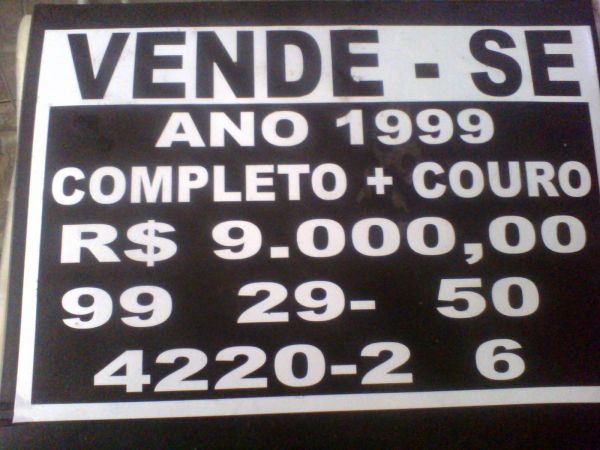 PLACA DE VENDE-SE